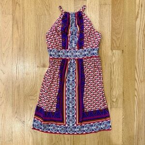 Maggy London halter midi dress -Size 6